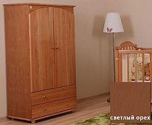 Шкаф для одежды детский Кубаньлесстрой АБ 35 светлый орех