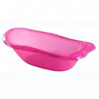 Ванна детская "ОКЕАНИК" прозрачная 860x210x520 розовый